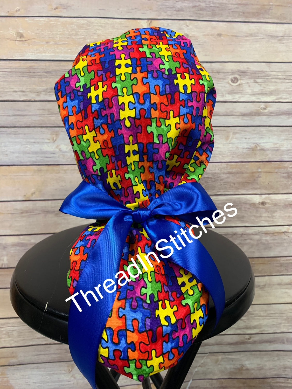 Ponytail scrub cap/hat