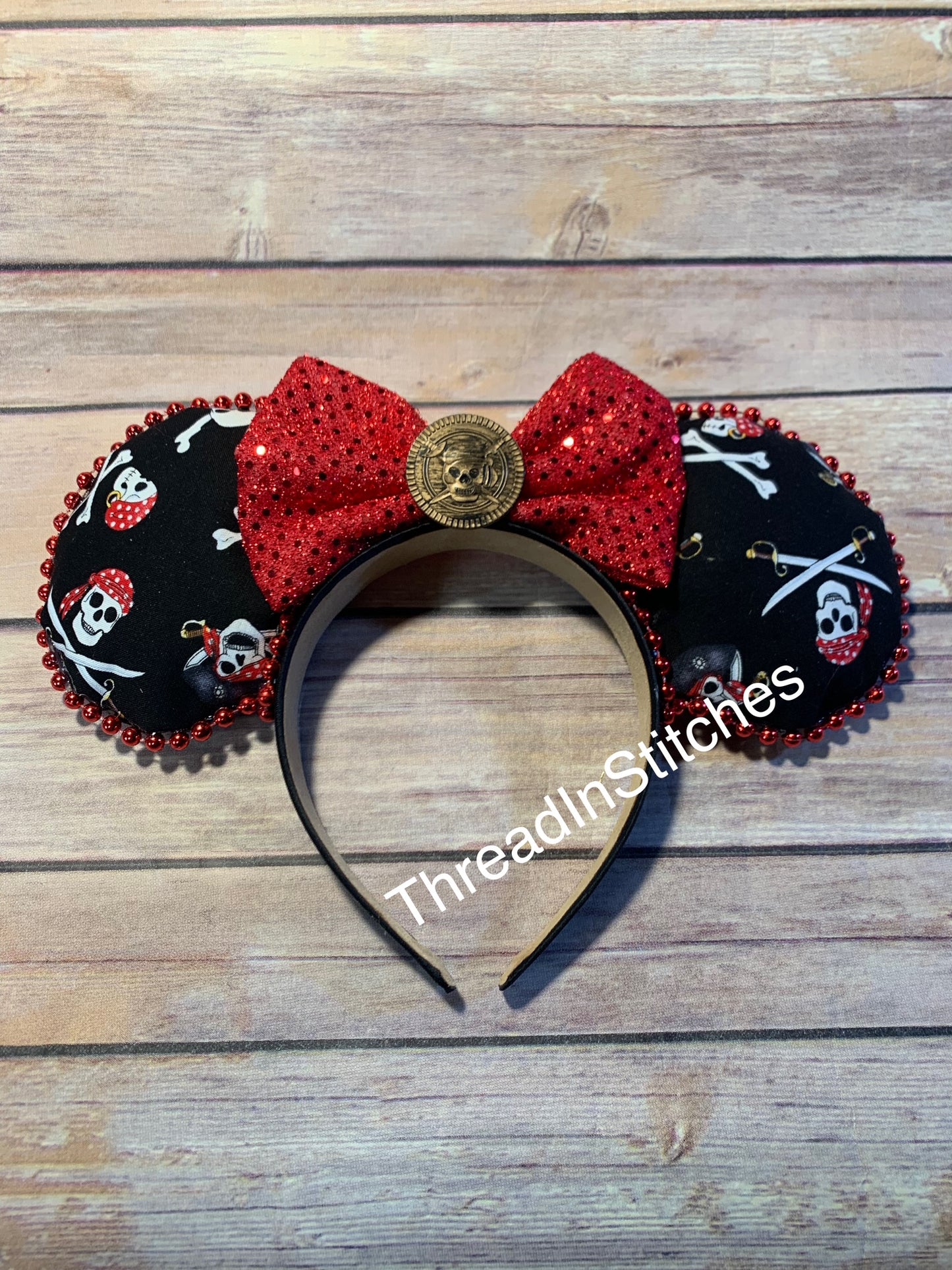 4. Pirate ears headband