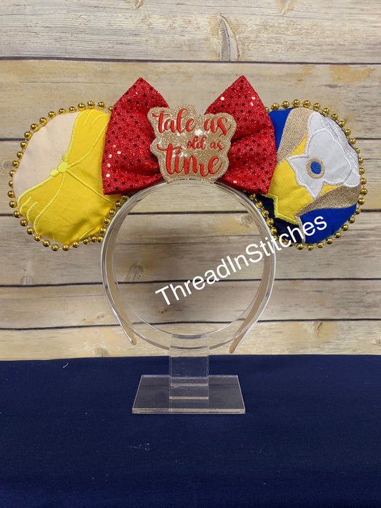 12. B & B  Mouse ears headband