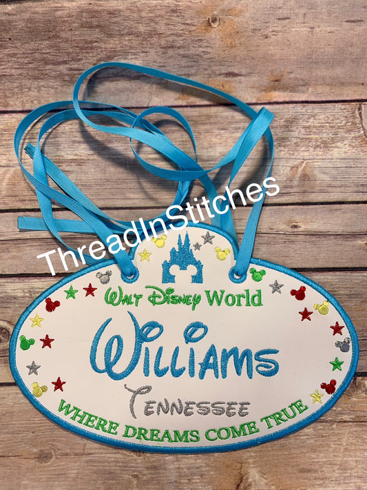 10. Stroller tag (Williams)